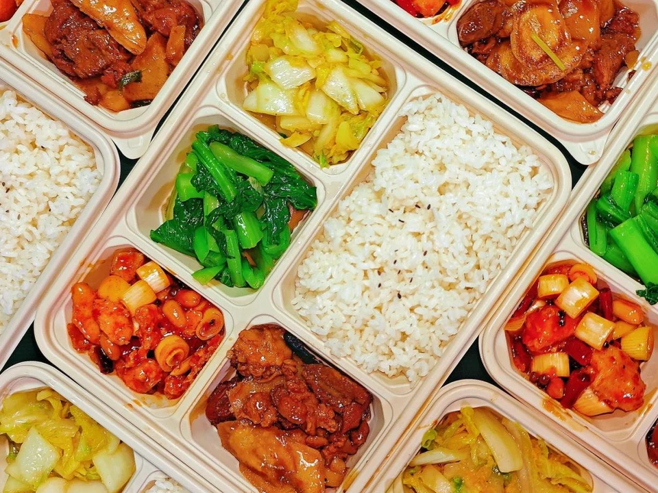 团餐配送餐饮出品示意